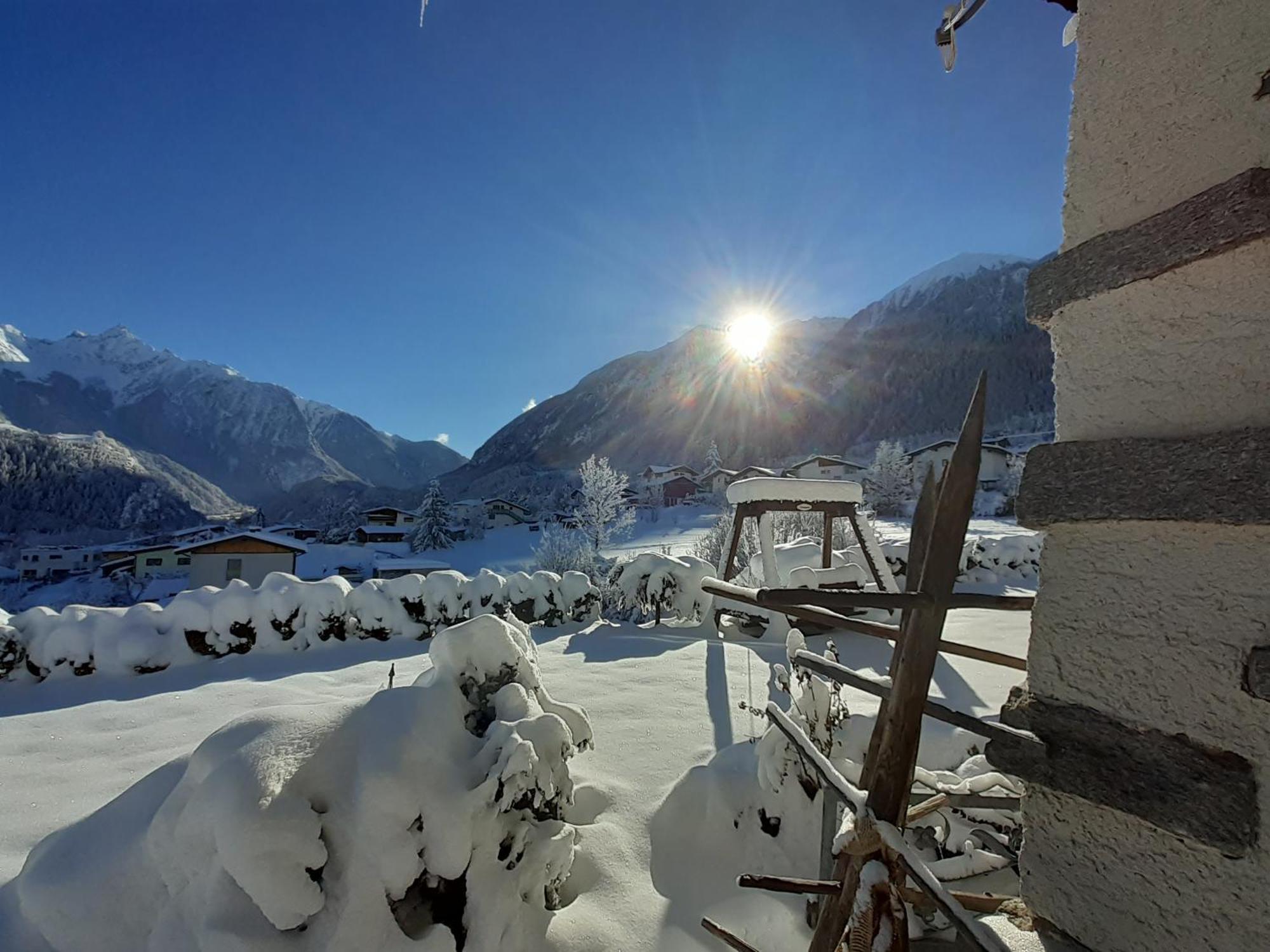 Ferienhaus Oetztal-Lodge Sautens Eksteriør billede