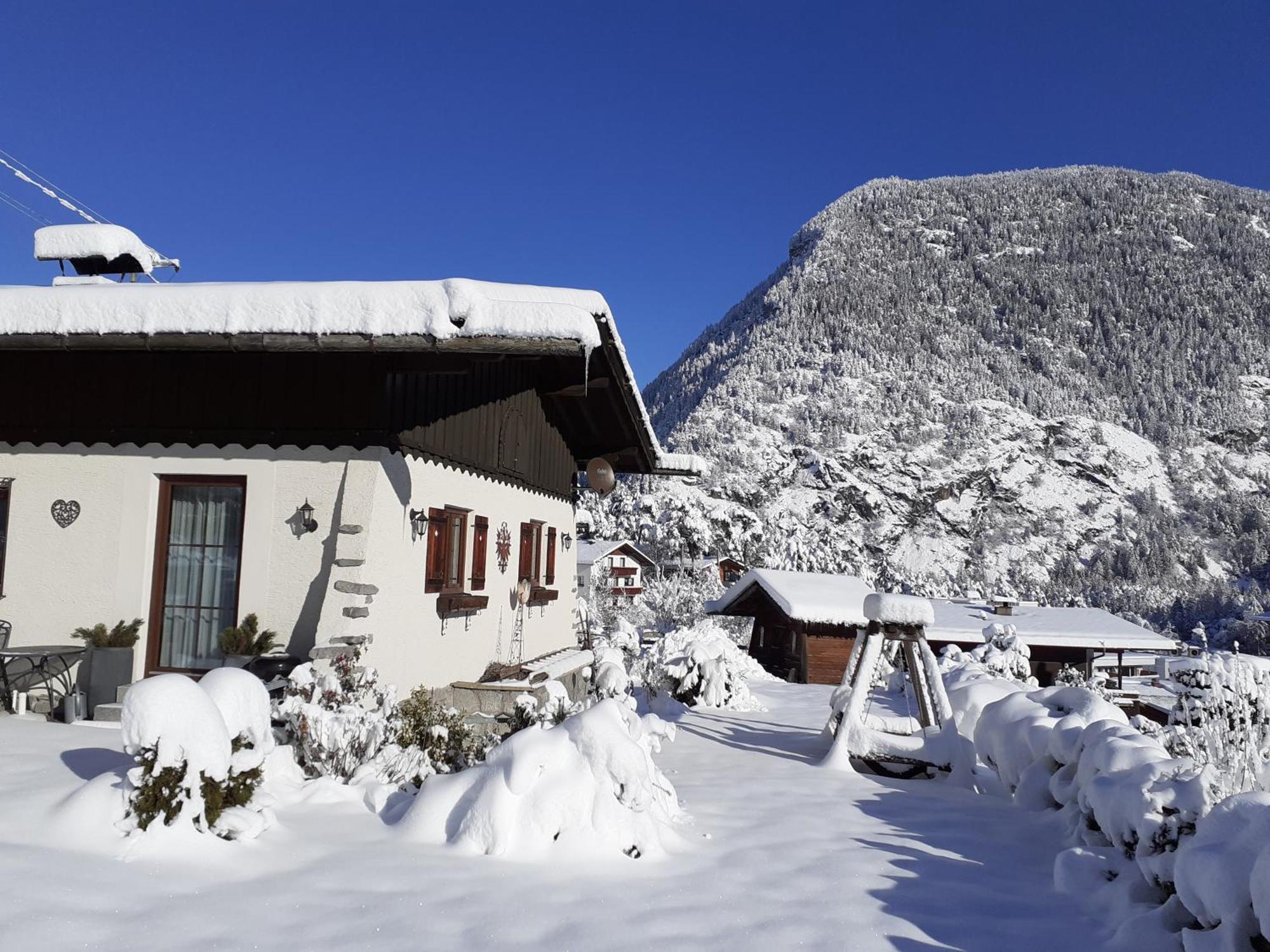 Ferienhaus Oetztal-Lodge Sautens Eksteriør billede
